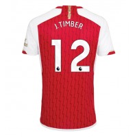 Arsenal Jurrien Timber #12 Replika Hemmatröja 2023-24 Kortärmad